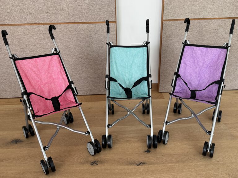 Kleine Puppenwagen für Zwischendurch